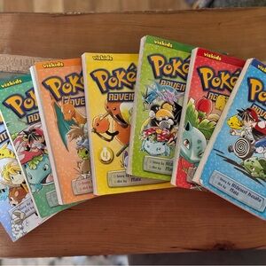 Pokemon Adventures Manga Set 1-7